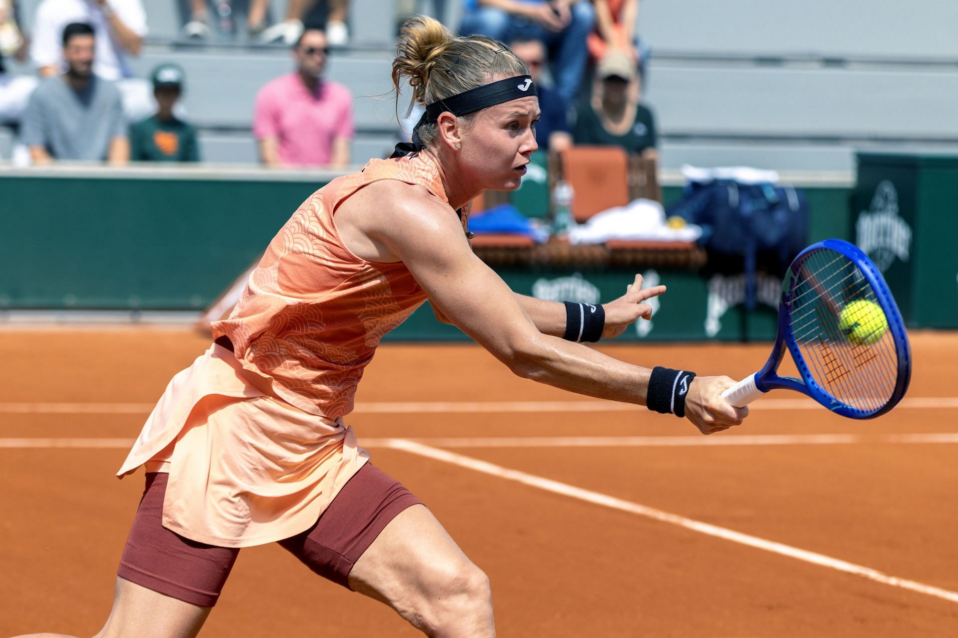 Marie Bouzkova at the French Open Tennis Tournament. Roland-Garros 2025. - Source: Getty